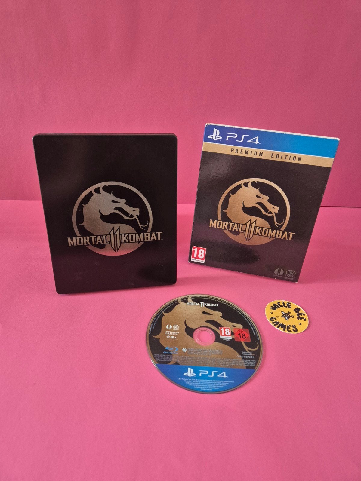 Mortal Kombat 11 Premium Steelbook Edition, Spelcomputers en Games, Vanaf 18 jaar, Vechten, Verzenden, 2 spelers
