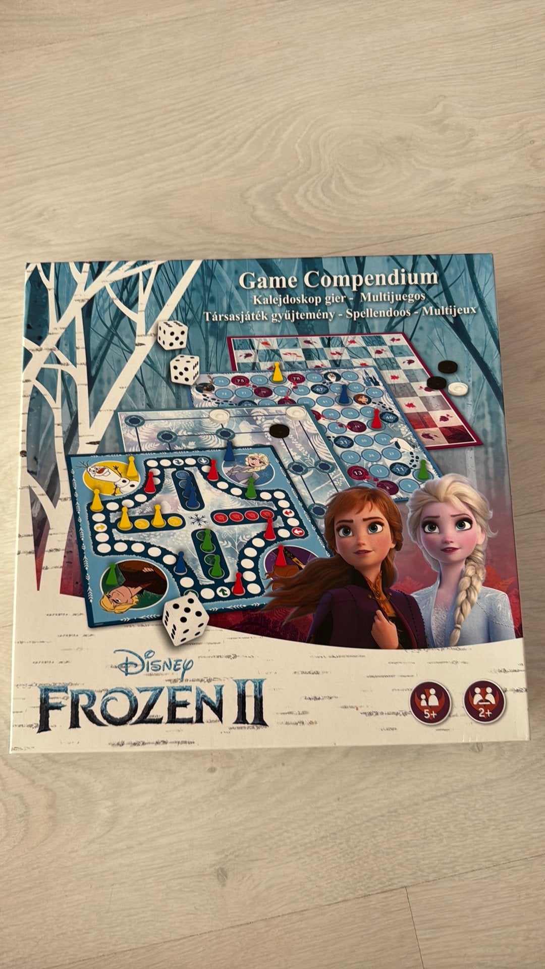 Frozen 4 spellen in 1, Ophalen of Verzenden, Gebruikt, Jongen of Meisje