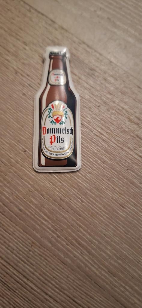 Dommelsch bier magneet (27426), Ophalen of Verzenden, Zo goed als nieuw, Overige merken