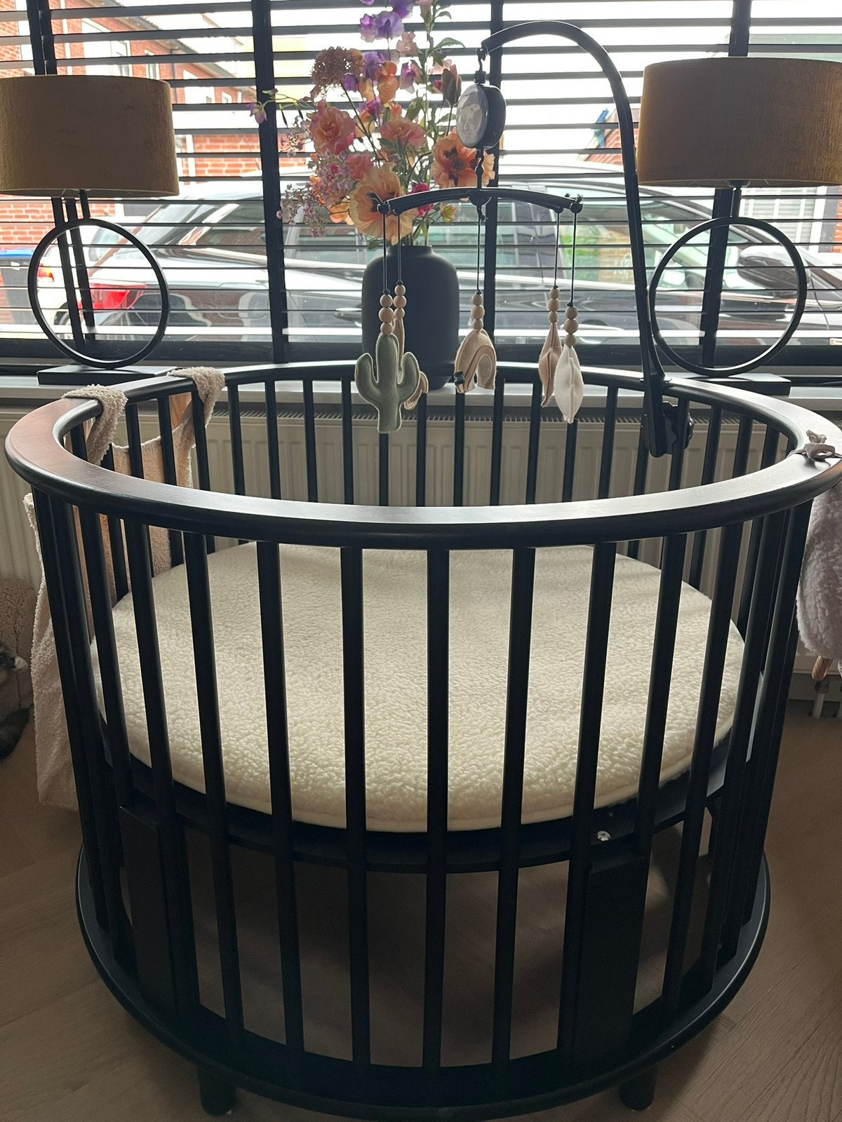 Bopita ronde box + accecoires, Ophalen, Zo goed als nieuw, Rond