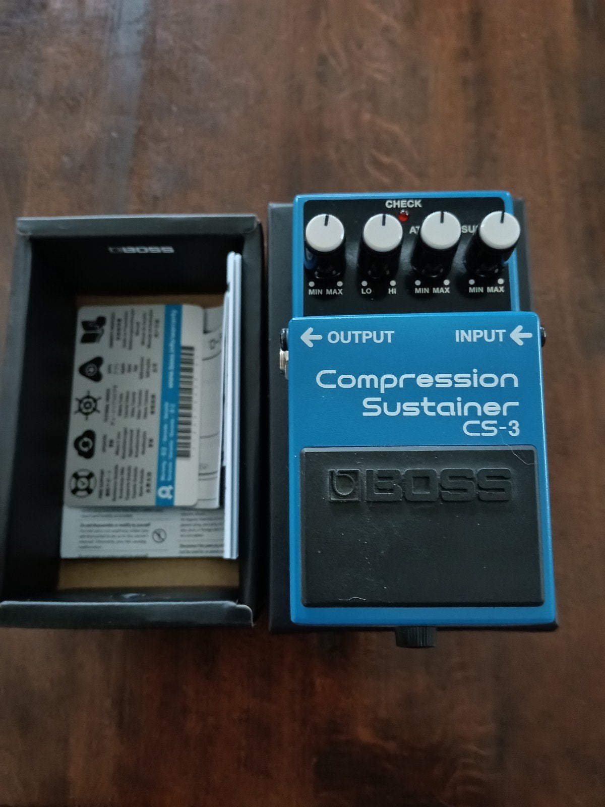 Boss CS-3, Muziek en Instrumenten, Effecten, Ophalen of Verzenden, Zo goed als nieuw, Compressor