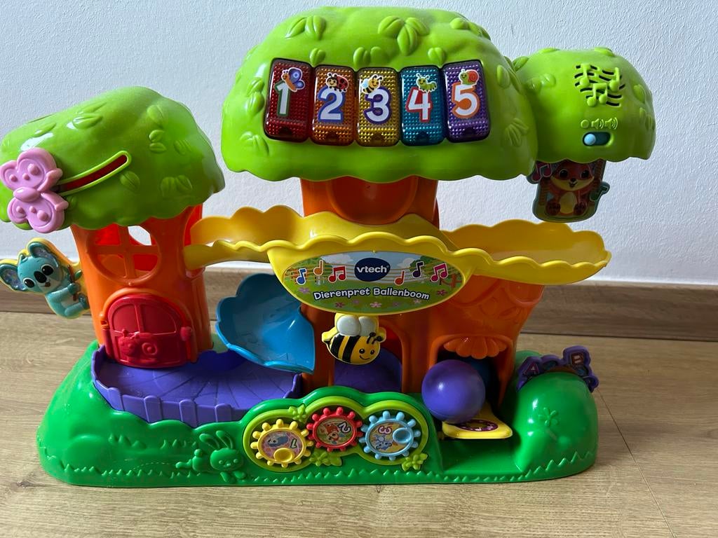 VTech Dierenpret Ballenboom - Interactief Speelgoed, Kinderen en Baby's, Speelgoed | Vtech, Ophalen, Zo goed als nieuw