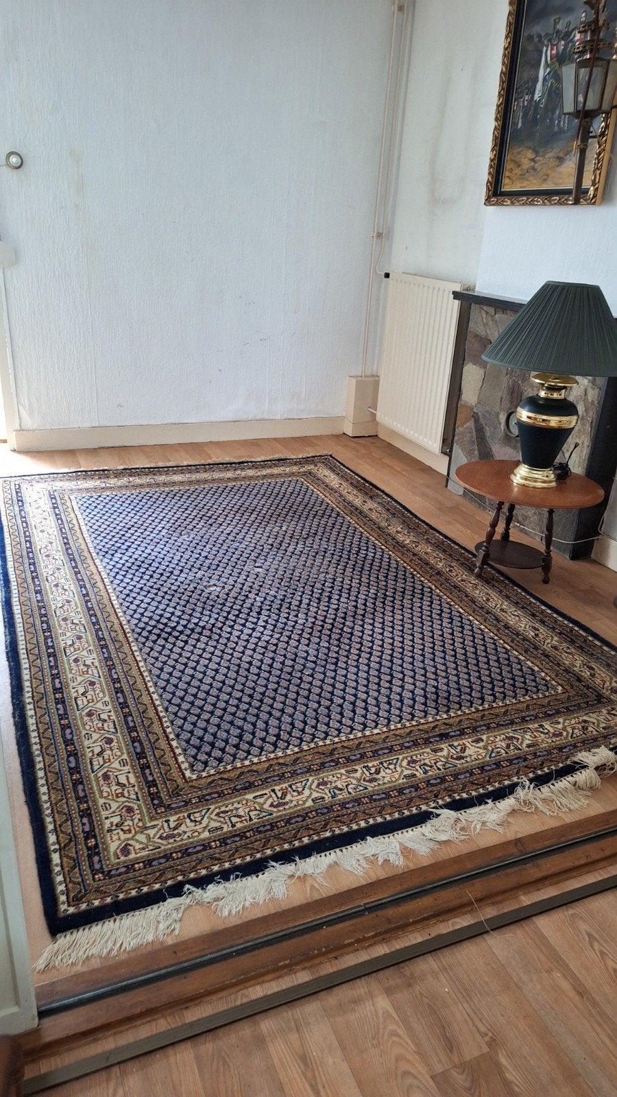 Vintage pers tapijt, Ophalen, Gebruikt, Rechthoekig, 200 cm of meer
