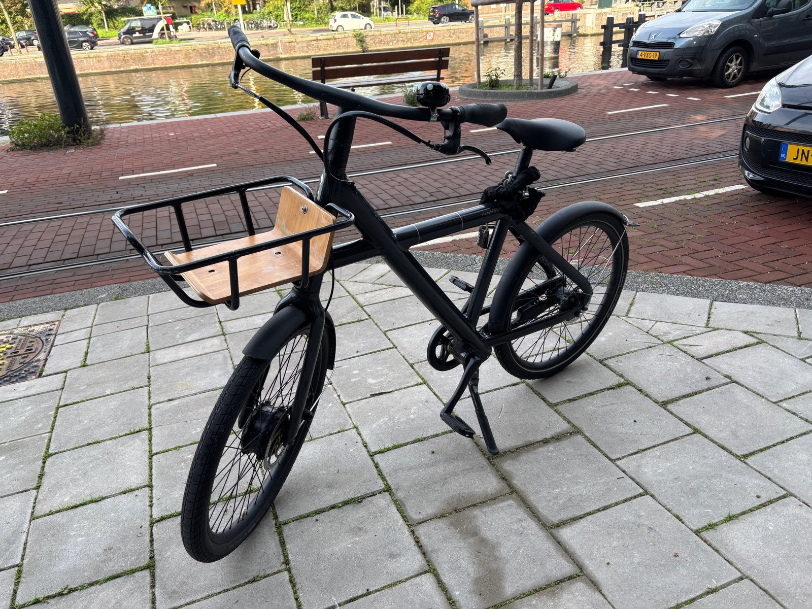 Van Moof X2 Damesmodel met mandje en lader, Overige merken, Gebruikt, Versnellingen, Ophalen of Verzenden