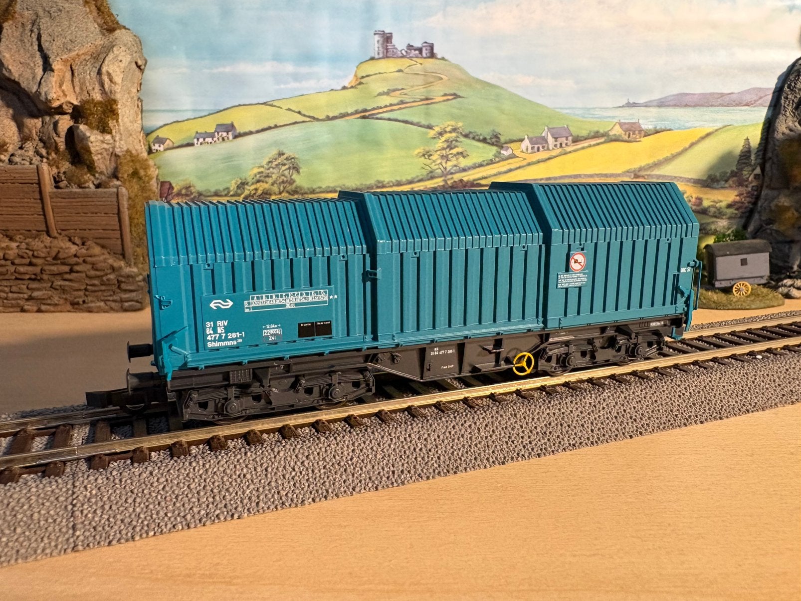 Roco NS coilwagen Shimmns 46516, Gelijkstroom, Verzenden, Wagon, Roco