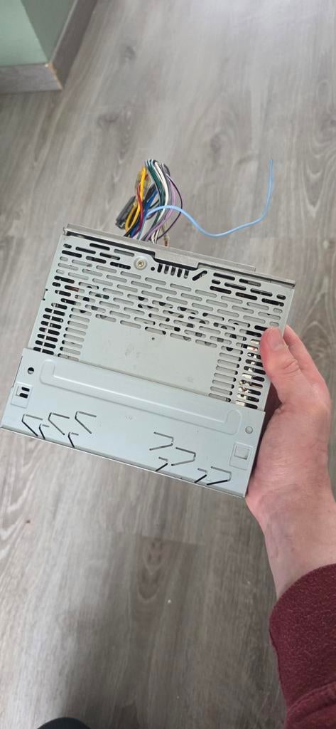 Oude auto radio, Auto diversen, Autoradio's, Ophalen of Verzenden, Gebruikt