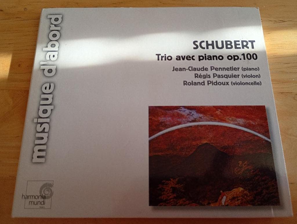 Franz Schubert - Trio Avec Piano Op.100, Verzenden, Romantiek, Gebruikt, Kamermuziek