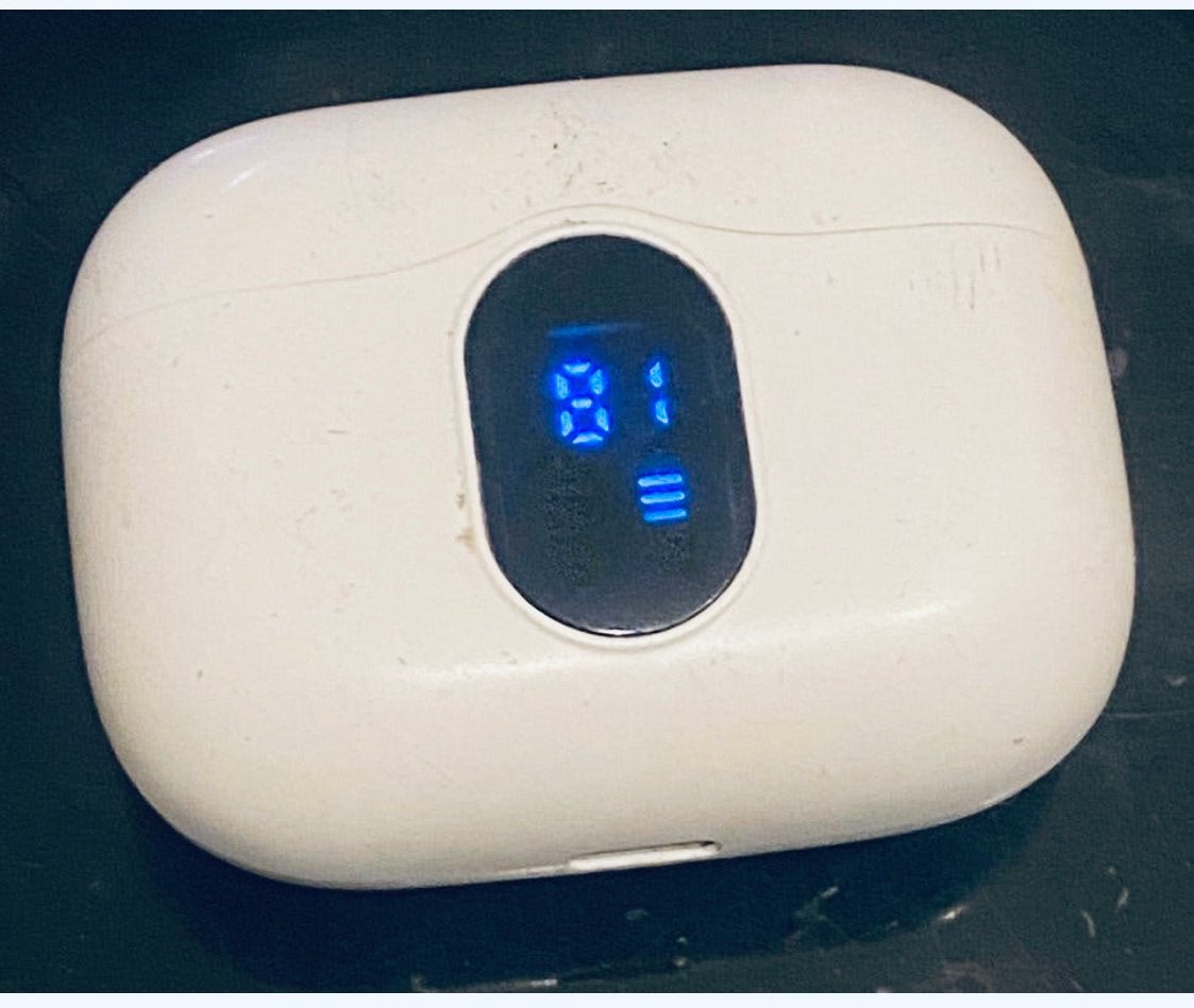 Draadloze Bluetooth Oordopjes (S1043) met LED-Display – Wit, Telecommunicatie, Mobiele telefoons | Oordopjes, Ophalen of Verzenden