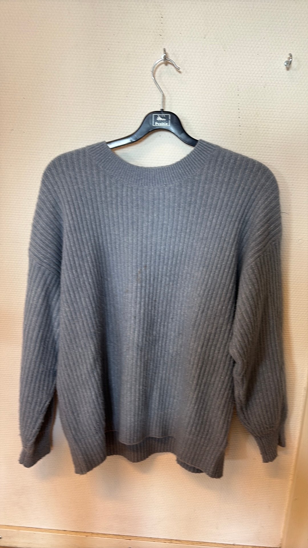 Blauwe wollen trui, Kleding | Dames, Ophalen, Gedragen, Maat 42/44 (L), Blauw