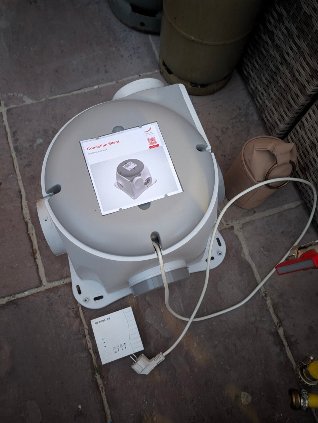 Stork/Zehnder MV Box met CO2 sensor en RF optie, Doe-het-zelf en Verbouw, Ophalen of Verzenden, Gebruikt