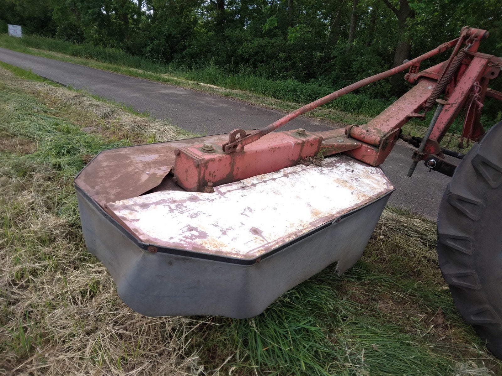 Tractor plus niemijer maaier, Overige merken, Gebruikt, 2500 tot 5000, Ophalen of Verzenden