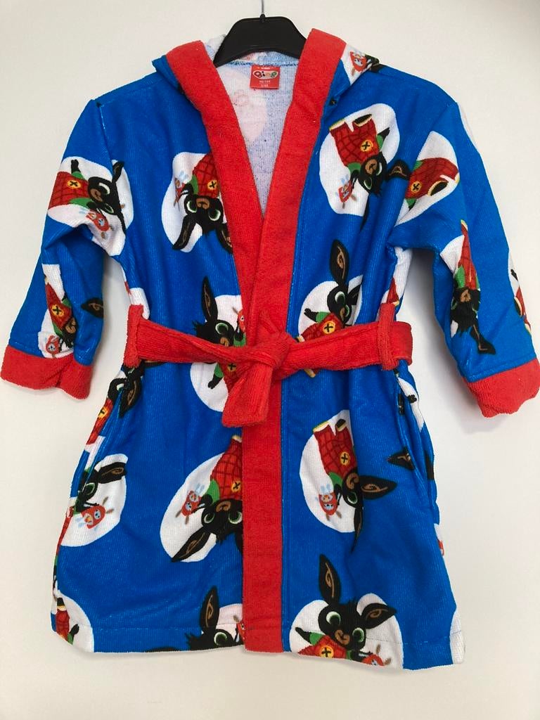 Nieuw badjas konijntje bing maat 110/116, Ophalen of Verzenden, Nieuw, Jongen, Nacht- of Onderkleding