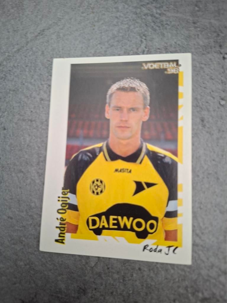 Panini sticker Voetbal 98. Speler Andre Ooijer Roda JC., Verzenden, Zo goed als nieuw, Sticker