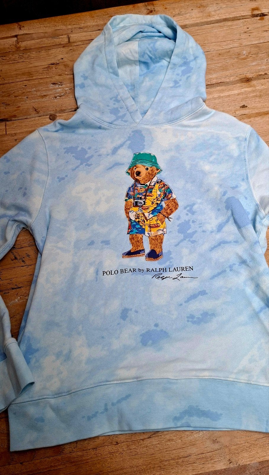 Polo Ralph Lauren Hoodie met Polo Bear - Maat L (14-16), Ophalen, Jongen of Meisje, Trui of Vest, Zo goed als nieuw