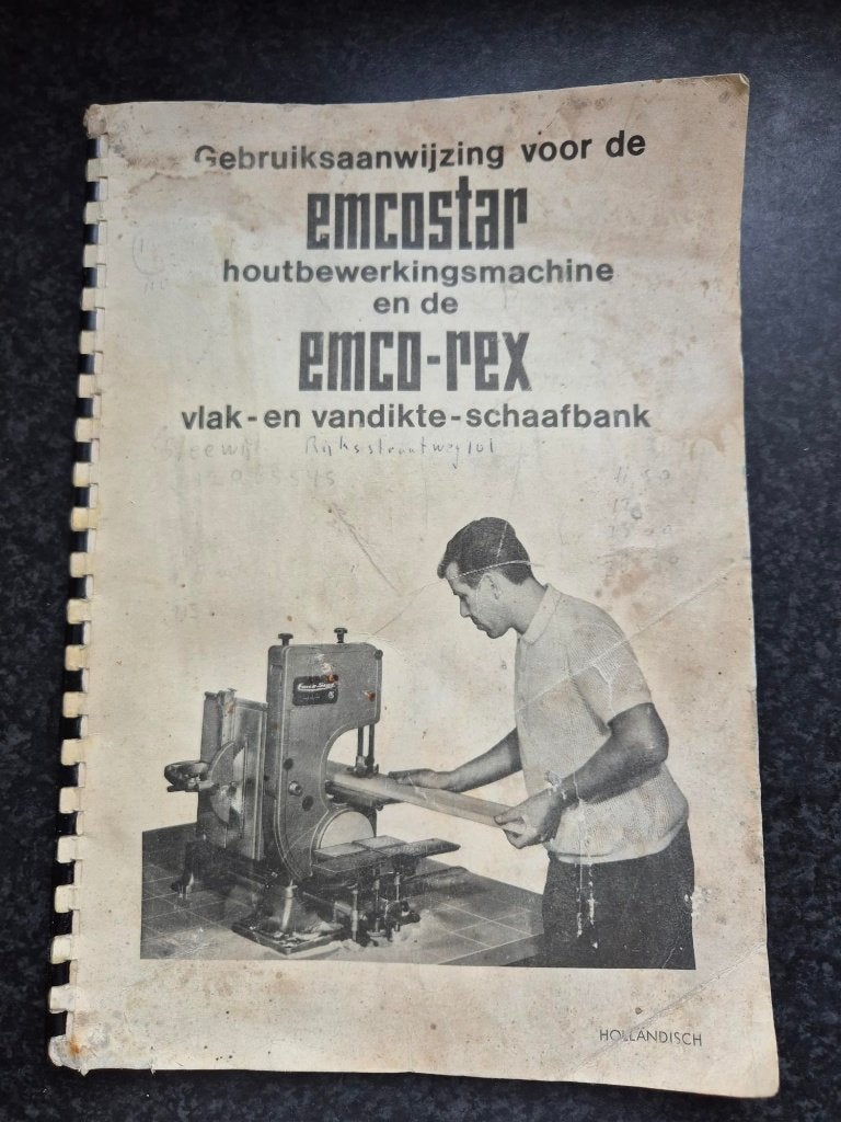 Emcostar houtbewerkingsmachine, Ophalen, Gebruikt, Metaal, Machine