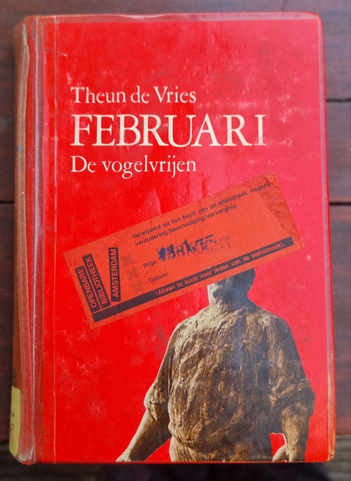Theun de Vries - Februari (afgeschreven bibliotheekroman), Boeken, Theun de Vries, Ophalen of Verzenden, Overige onderwerpen, Tweede Wereldoorlog