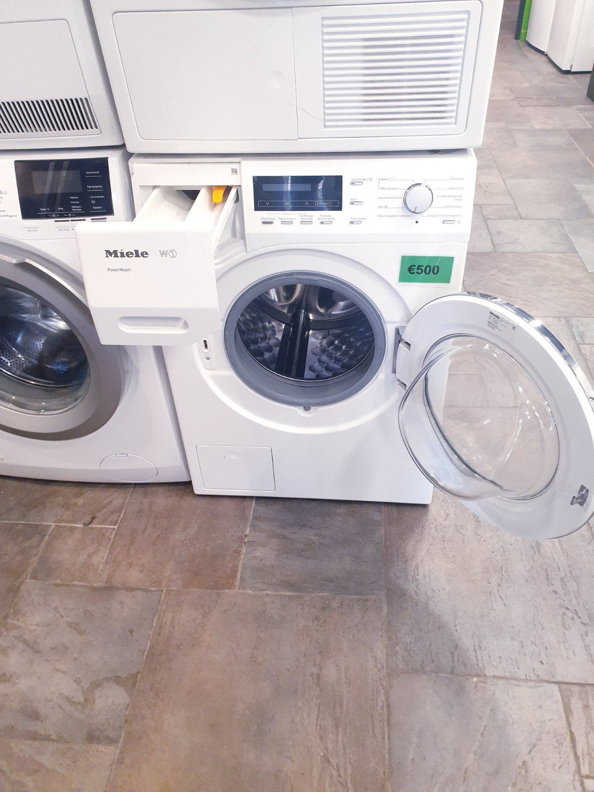 wasmachine Miele w1 8kg 1600tpm A++ { Doetinchem OMG}, Witgoed en Apparatuur, Wasmachines, Ophalen, Gebruikt, 85 tot 90 cm, Energieklasse A of zuiniger