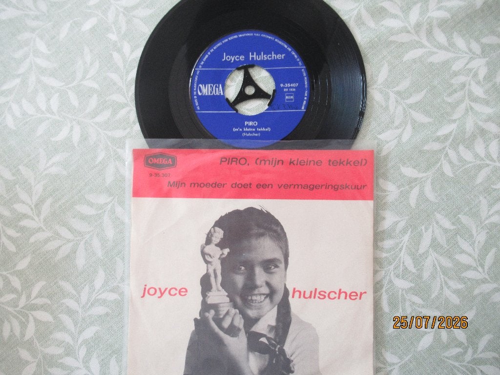 Joyce Hulscher     Piro   mijn kleine teckel, Originele persing, 7 inch, Ophalen of Verzenden, Zo goed als nieuw