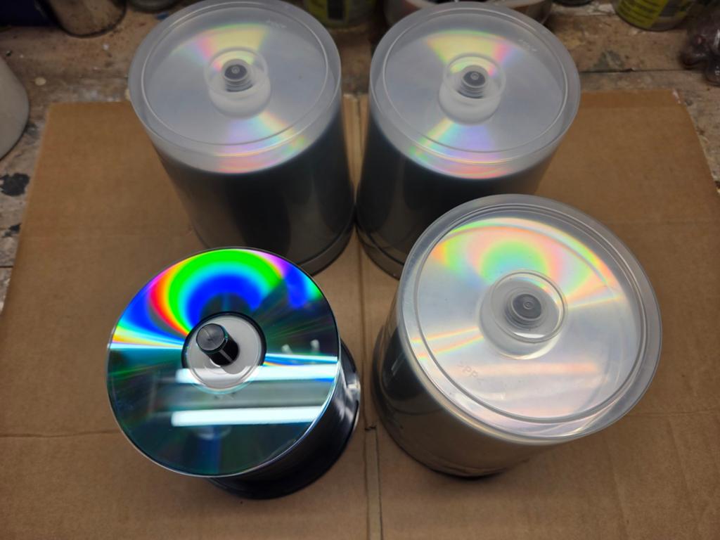 4 spindels met 90 cd per spindel, Ophalen of Verzenden