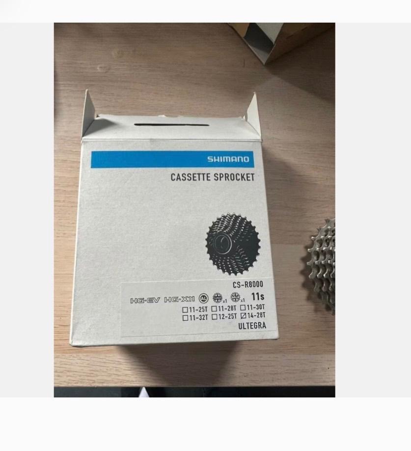 Shimano Ultegra CS-R8000 11-speed cassette / 14-28t, Ophalen of Verzenden, Zo goed als nieuw, Shimano