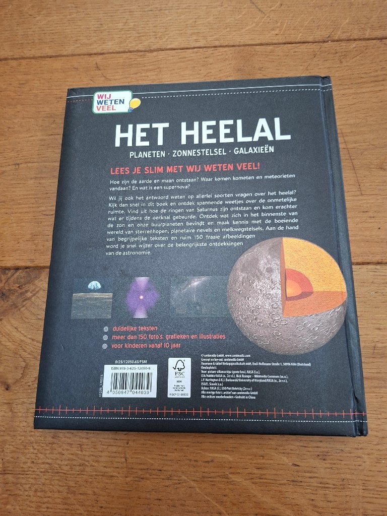 Het heelal planeten zonnestelsel galaxieen, Ophalen of Verzenden, Gelezen, Onbekend