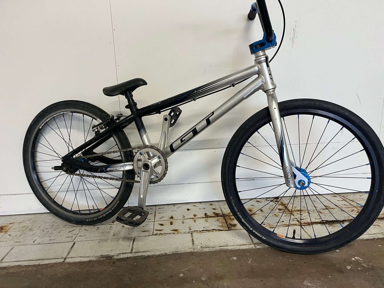 GT Wedstrijd BMX Expert - Opknapper (voorvork defect), Ophalen, Gebruikt, 20 tot 24 inch