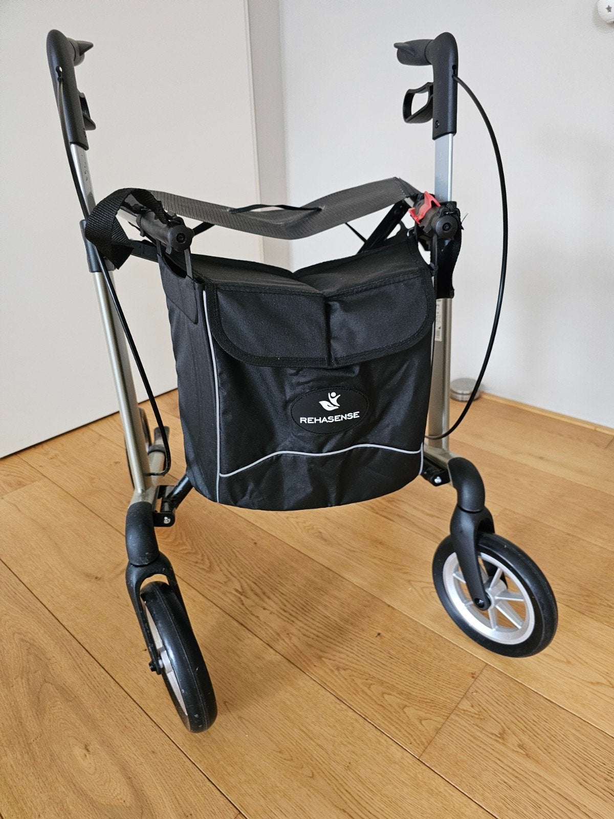Rollator Rehasense Server (M) - als nieuw, Ophalen, Opvouwbaar