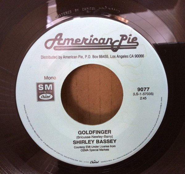 Shirley Bassey - Goldfinger 7", Cd's en Dvd's, Vinyl Singles, Ophalen of Verzenden, Nieuw in verpakking, 7 inch, Pop