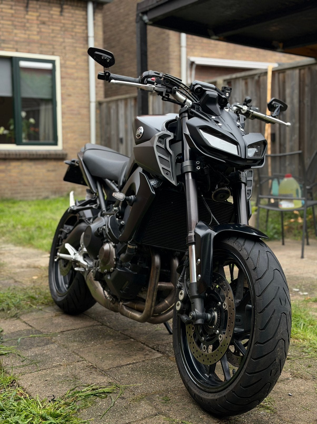 Yamaha MT-09 2018 Akrapovič 13.783 km, Motoren, Ophalen of Verzenden