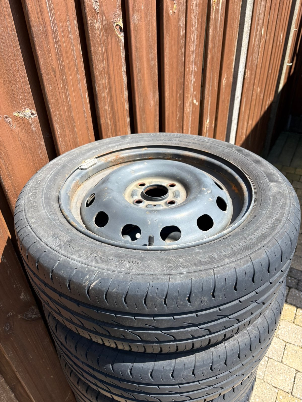 Suzuki Splash Opel Agila velgen 185-60-15, Ophalen, Zo goed als nieuw