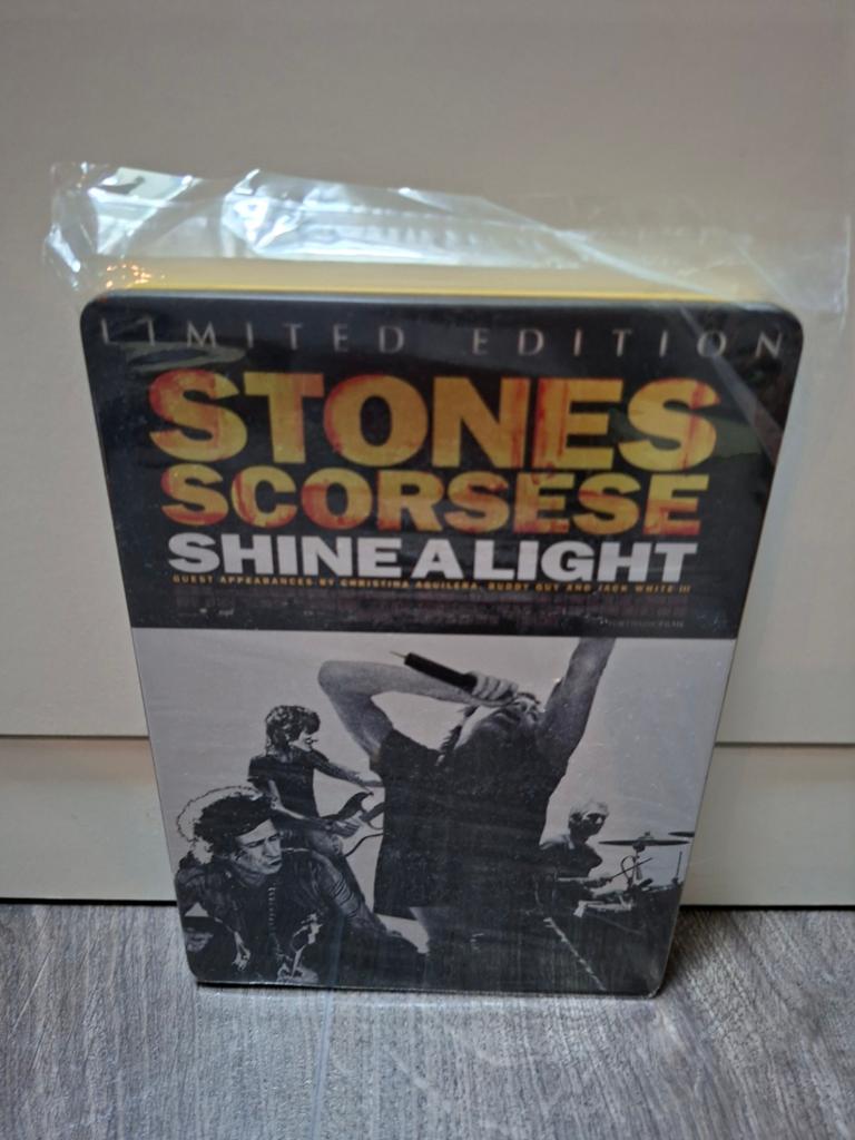 Stones Scorsese Shine a Light Limited Edition DVD, Alle leeftijden, Ophalen of Verzenden, Nieuw in verpakking, Muziek en Concerten