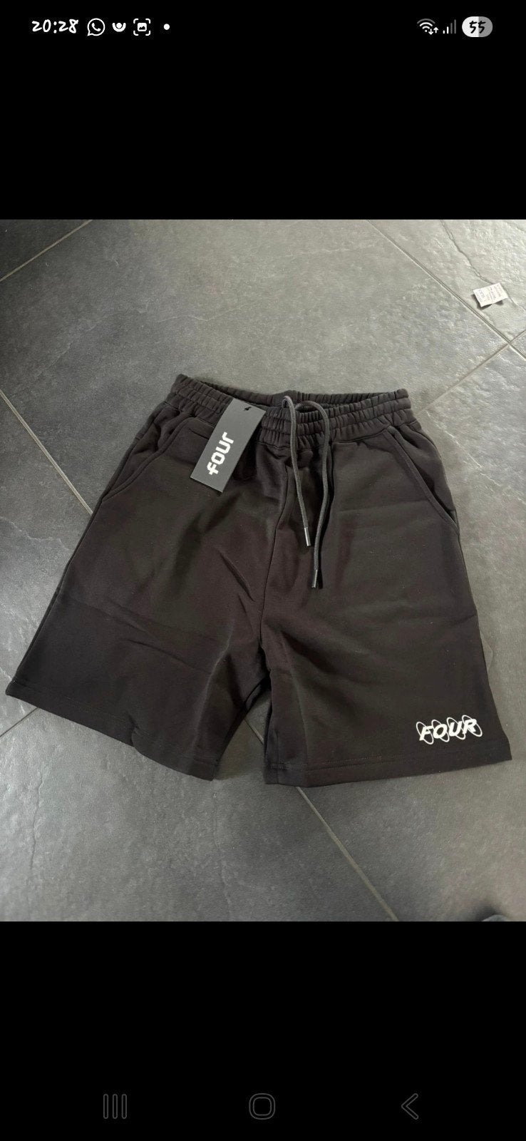 Nieuw Four set heren maat xs, Ophalen of Verzenden, Maat 46 (S) of kleiner, Zwart