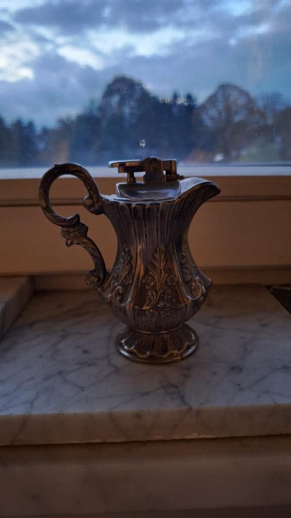 Table lighter gas vase vintage, tafelaansteker, Ophalen of Verzenden