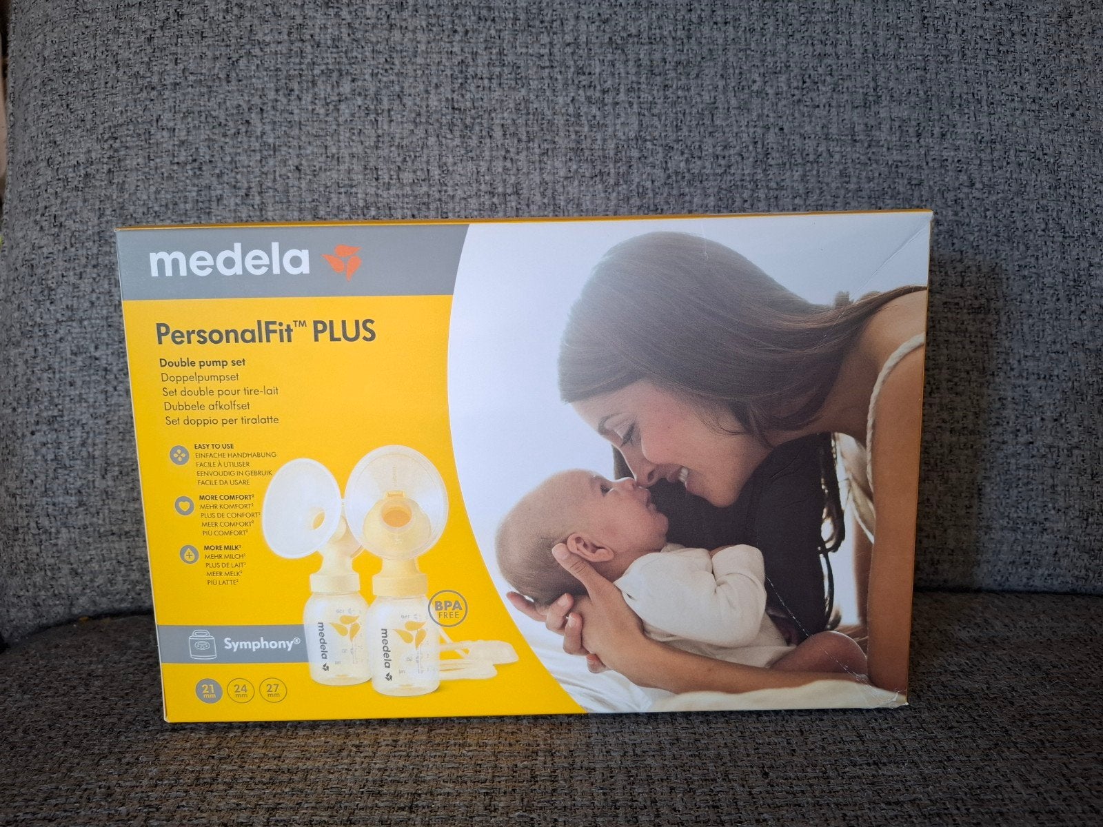 Medela PersonalFit Plus Kolfset 21mm, Ophalen of Verzenden, Gebruikt