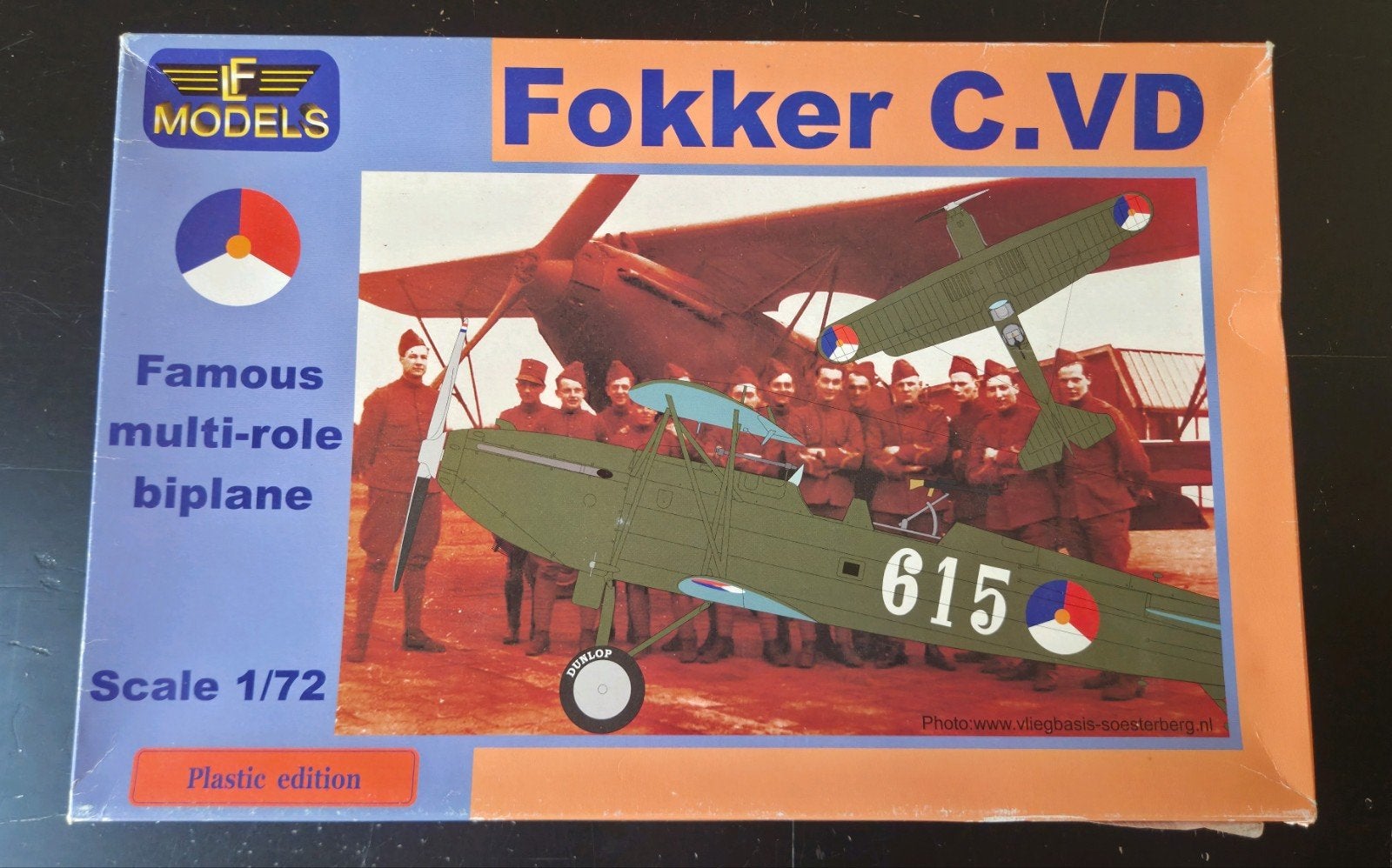 LF Models  Fokker C.VD Holland part I.1:72 Aan begonnen, Overige merken, 1:72 tot 1:144, Gebruikt, Ophalen of Verzenden