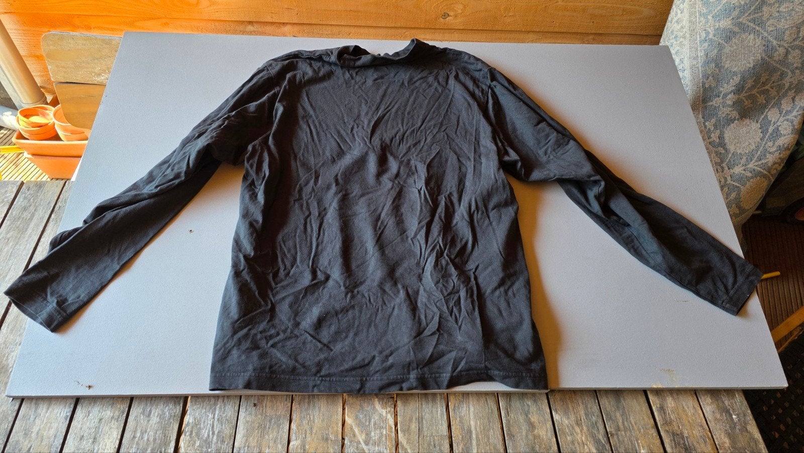 Yeezy Gap Engineered by Balenciaga Longsleeve Zwart Maat L, Maat 52/54 (L), Zwart, Nieuw, Ophalen of Verzenden