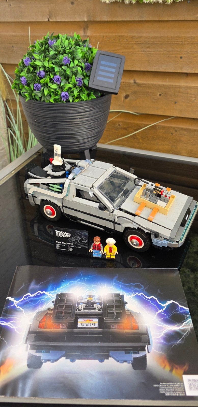 Lego 10300 Back to the Future <, Ophalen of Verzenden, Zo goed als nieuw, Complete set, Lego