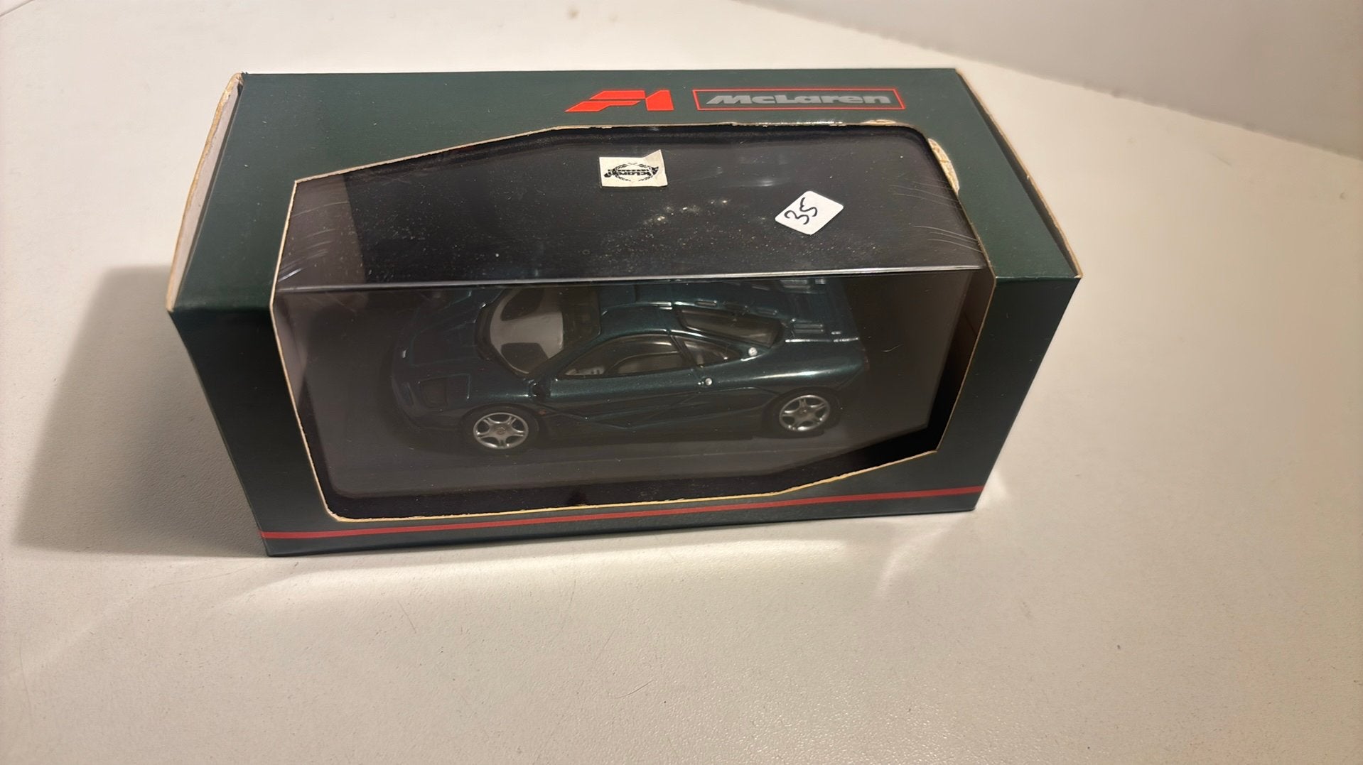 Mclaren f1 green minichamps 1.43, Auto, Ophalen of Verzenden, MiniChamps, A
