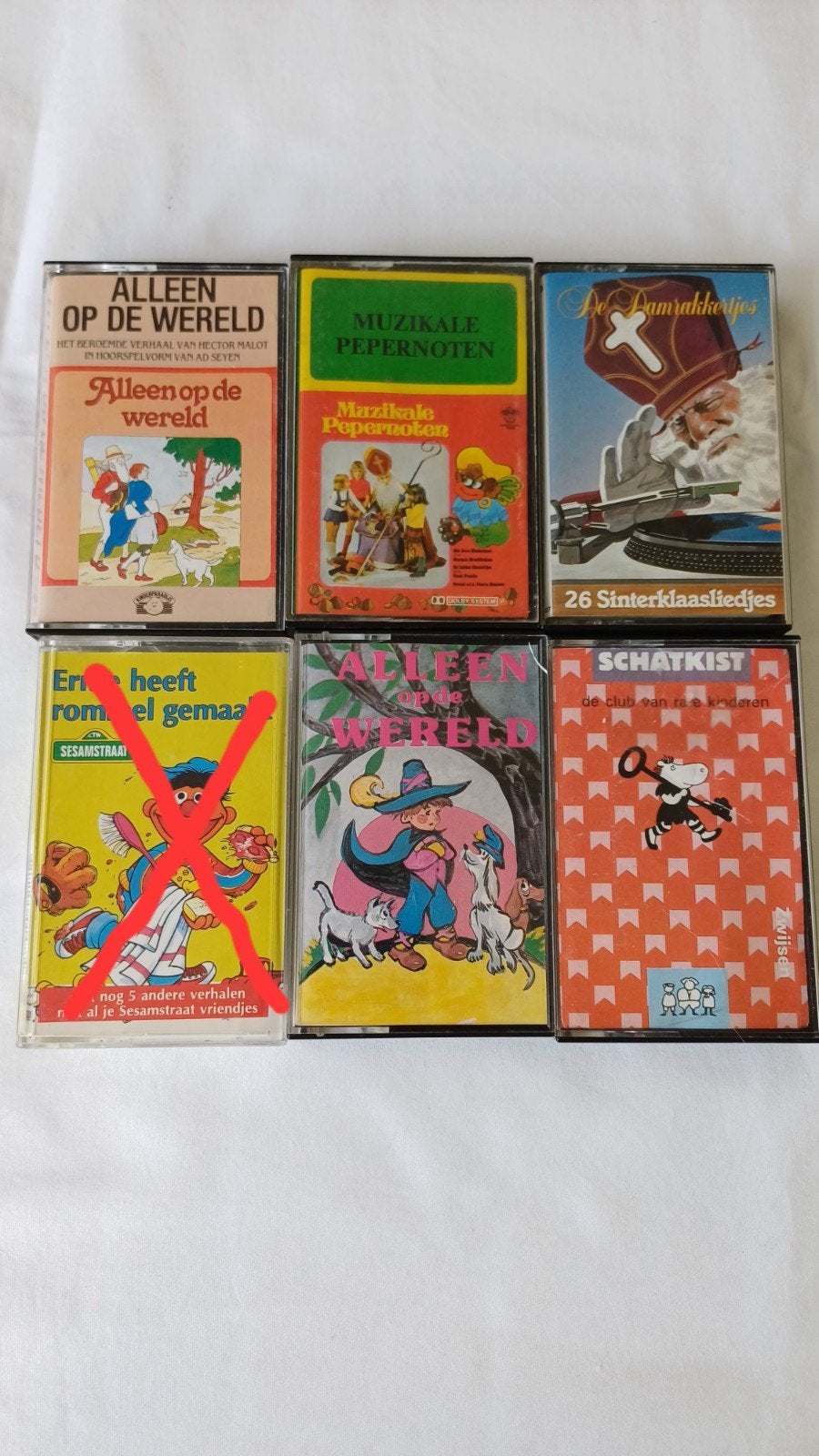 KINDER- MUZIEK/ VERSJES> UIT VROEGER JAREN., Gebruikt, 2 t/m 25 bandjes, Kinderen en Jeugd, Ophalen of Verzenden