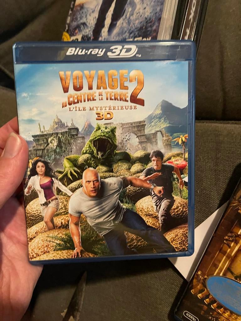 Voyage 2: Het Mysterieuze Eiland 3D Blu-ray, Cd's en Dvd's, Blu-ray, Zo goed als nieuw, Avontuur, 3D, Ophalen of Verzenden