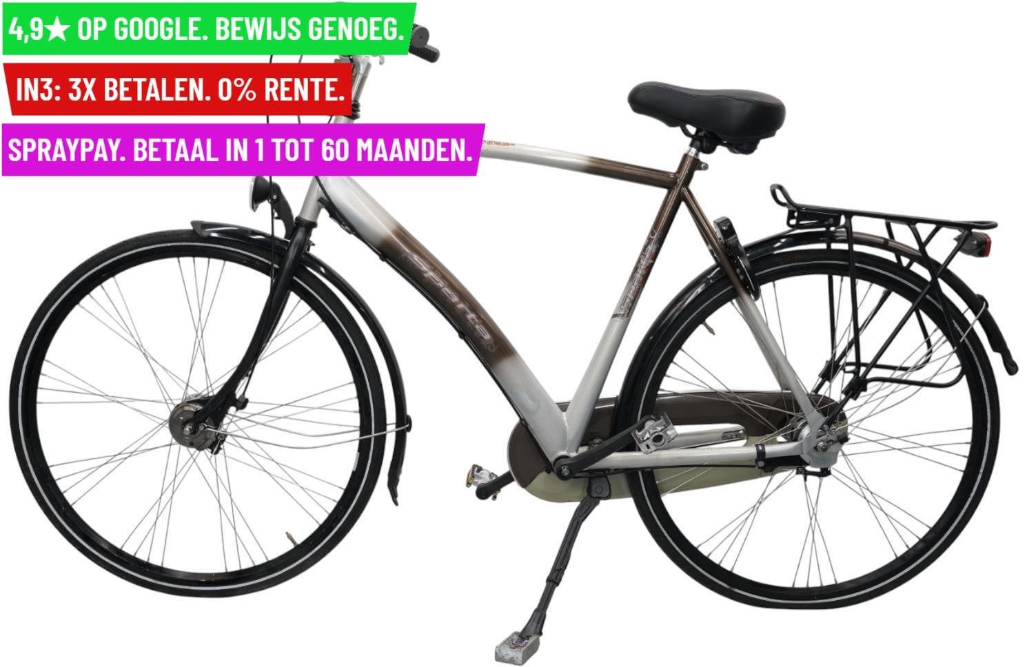 Herenfiets Sparta Marathon 28"/60cm/3ver - Garantie/Levering, Fietsen en Brommers, Fietsen | Heren | Herenfietsen, Gebruikt, Sparta