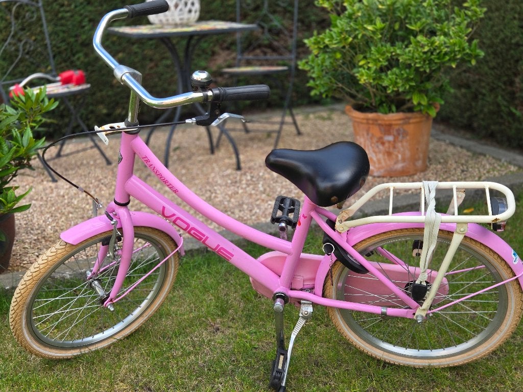 meisjesfiets rose, Fietsen en Brommers, Fietsen | Meisjes, Terugtraprem, Gebruikt, Handrem, 20 inch