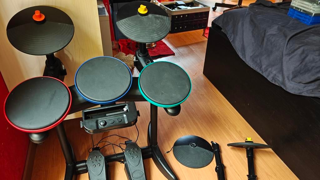 Band Hero Wii Drumstel met reserveonderdelen, Ophalen of Verzenden, Zonder controller