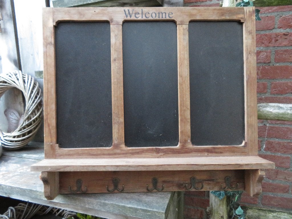 Oud stijl krijtbord, Ophalen