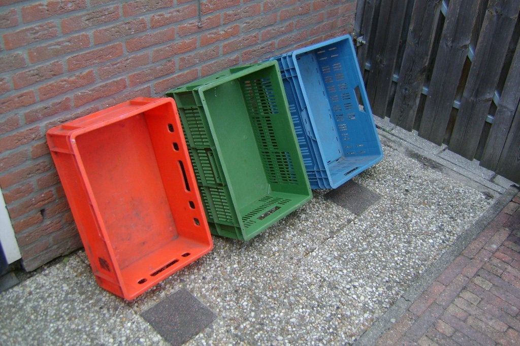 Kisten/kratten, Ophalen, Gebruikt, 50 tot 75 cm, Minder dan 35 cm