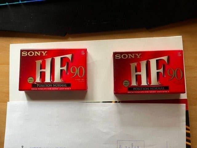 cassette bandjes sony HF 90, Overige genres, Origineel, Nieuw in verpakking, Verzenden