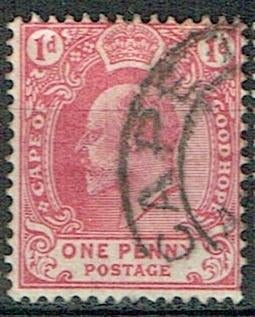 Cape Of Good Hope 1902 Koning Edward 1P, Verzenden, Gestempeld, Koningshuis
