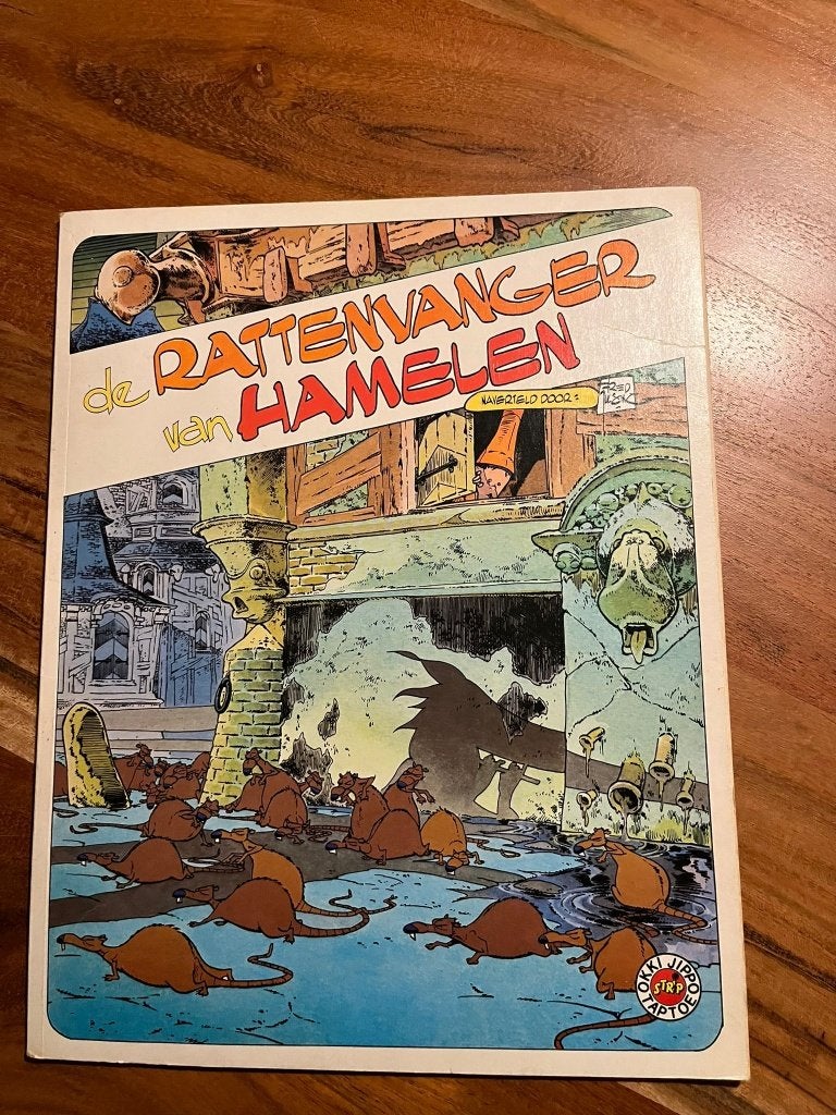 JULSING SPROOKJE RATTENVANGER VAN HAMELEN 1E DRUK 1981, Boeken, Eén stripboek, Ophalen of Verzenden, Zo goed als nieuw