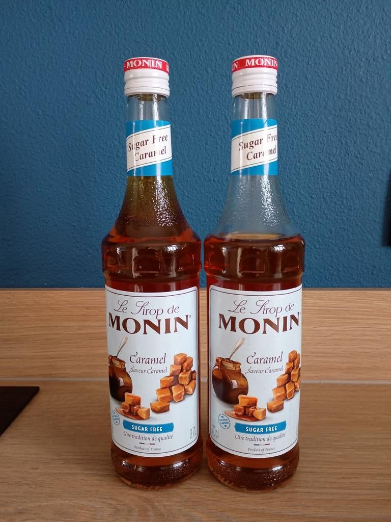 Monin caramel, Ophalen