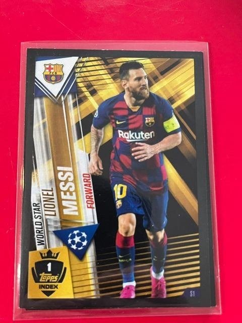 Lionel Messi Topps Match Attax FC Barcelona SC1, Verzenden, Nieuw, Buitenlandse clubs, Spelerskaart